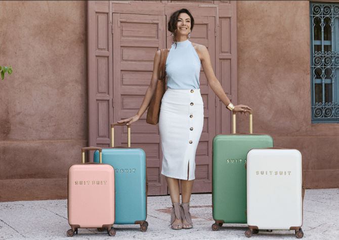 SUITSUIT bedrukken: koffers, tassen en reisaccessoires met logo